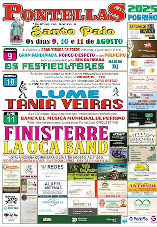 Fechas, información, programa, cartel, imágenes, mapa y ubicación de San Paio de Pontellas  en  O Porriño