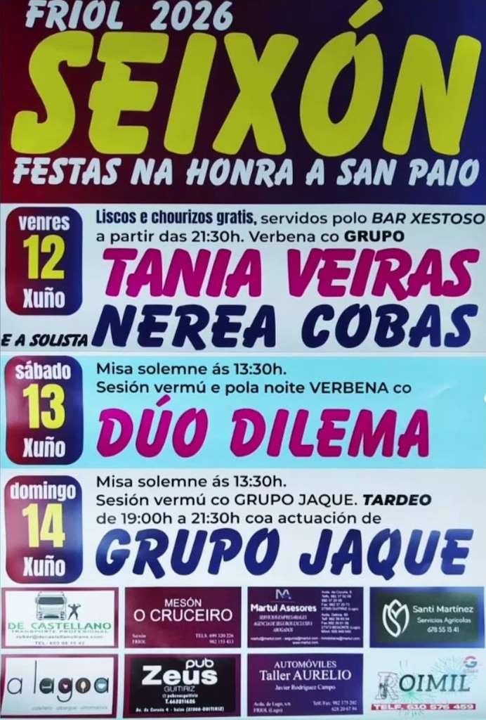 San Paio de Seixón (2026) en Friol