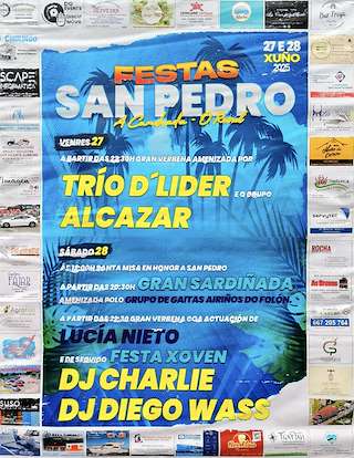 Fechas, información, programa, cartel, imágenes, mapa y ubicación de San Pedro da Cunchada   en  O Rosal