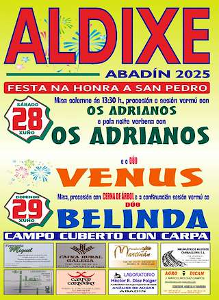 Fechas, información, programa, cartel, imágenes, mapa y ubicación de San Pedro de Aldixe  en  Abadín