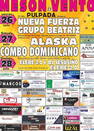Fechas, información, programa, cartel, imágenes, mapa y ubicación de San Pedro de Ardemil de Mesón do Vento (2026) en Ordes