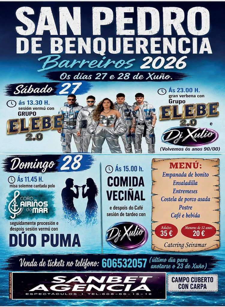 San Pedro de Benquerencia (2026) en Barreiros