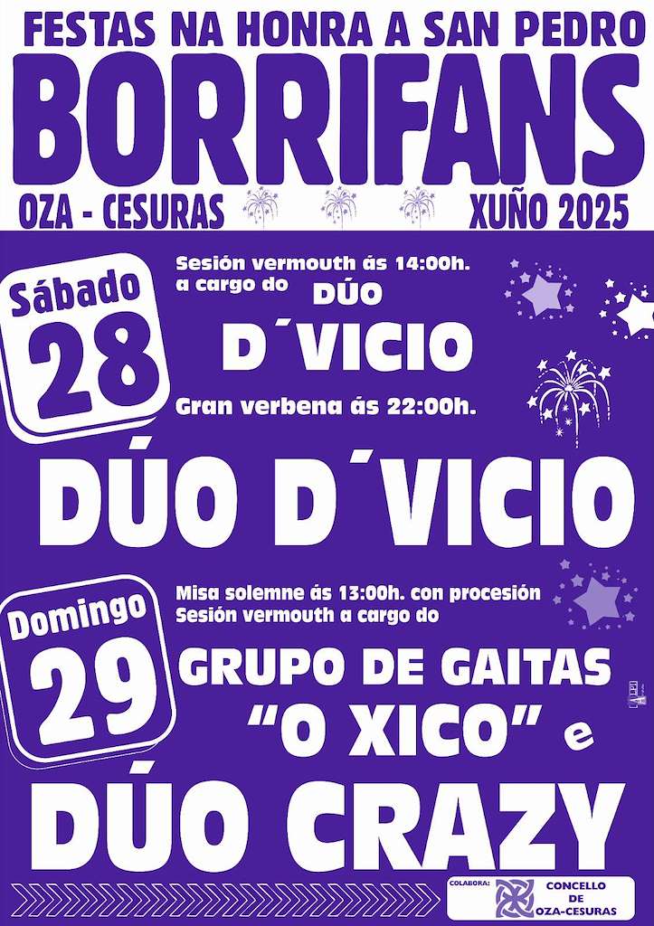 San Pedro de Borrifans (2025) en Oza Cesuras