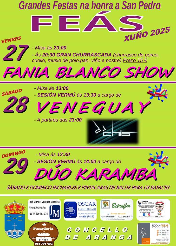 San Pedro de Feás en Aranga