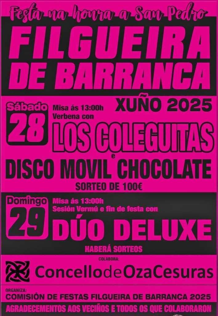 San Pedro de Filgueira de Barranca (2025) en Oza Cesuras