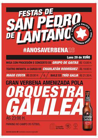 Fechas, información, programa, cartel, imágenes, mapa y ubicación de San Pedro de Lantaño (2026)  en  Portas