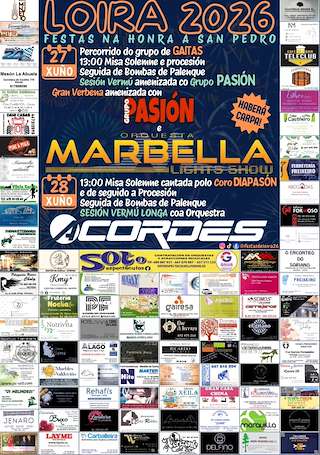 Fechas, información, programa, cartel, imágenes, mapa y ubicación de San Pedro de Loira (2026)  en  Valdoviño