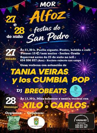 Fechas, información, programa, cartel, imágenes, mapa y ubicación de San Pedro de Mor (2026) en Alfoz do Castrodouro