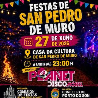 Fechas, información, programa, cartel, imágenes, mapa y ubicación de San Pedro de Muro (2026) en O Porto do Son