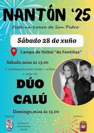 Fechas, información, programa, cartel, imágenes, mapa y ubicación de San Pedro de Nantón   en  Cabana de Bergantiños