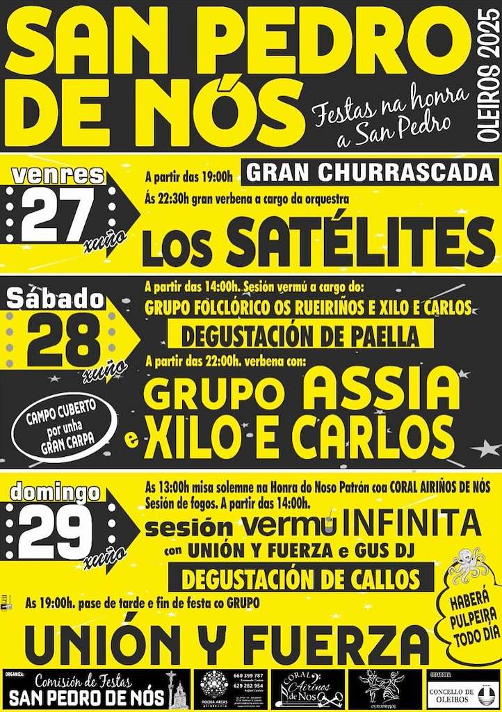 San Pedro de Nós en Oleiros