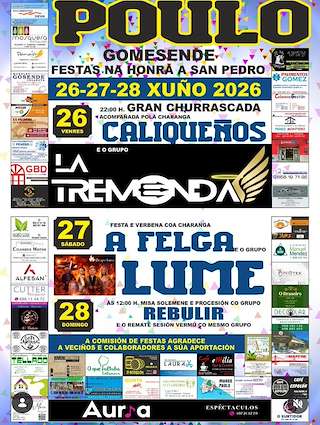 Fechas, información, programa, cartel, imágenes, mapa y ubicación de San Pedro de Poulo (2026) en Gomesende