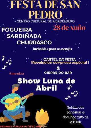 Fechas, información, programa, cartel, imágenes, mapa y ubicación de San Pedro de Ribadelouro  en  Tui