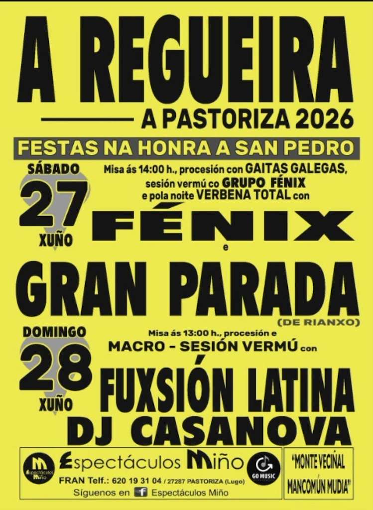 San Pedro de Rigueira (2026) en Pastoriza
