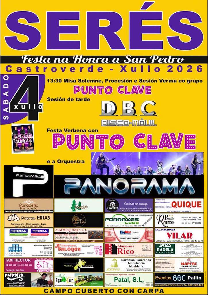 San Pedro de Serés (2026) en Castroverde
