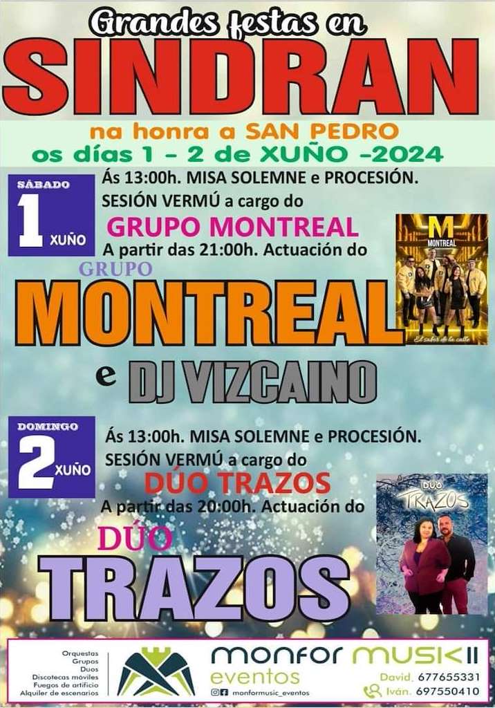 San Pedro de Sindrán  en Monforte de Lemos