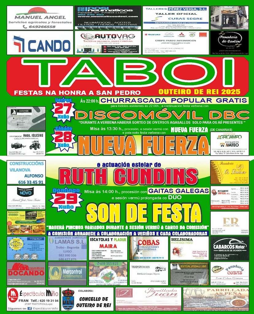 San Pedro de Taboi en Outeiro de Rei
