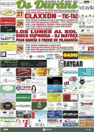 Fechas, información, programa, cartel, imágenes, mapa y ubicación de San Pedro dos Duráns  en  Vilagarcía de Arousa