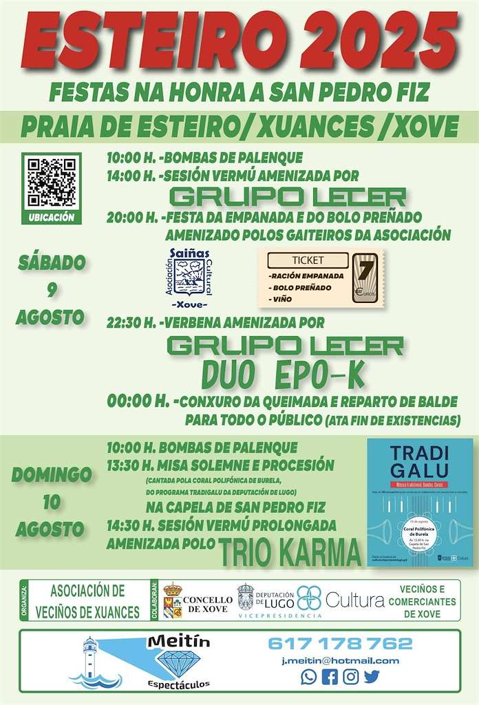San Pedro Fiz de Xuances (2025) en Xove
