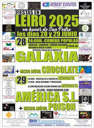 Fechas, información, programa, cartel, imágenes, mapa y ubicación de San Pedro  en  Leiro