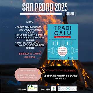 Fechas, información, programa, cartel, imágenes, mapa y ubicación de San Pedro  en  Trabada