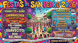 Fechas, información, programa, cartel, imágenes, mapa y ubicación de San Pedro  (2026) en Viveiro