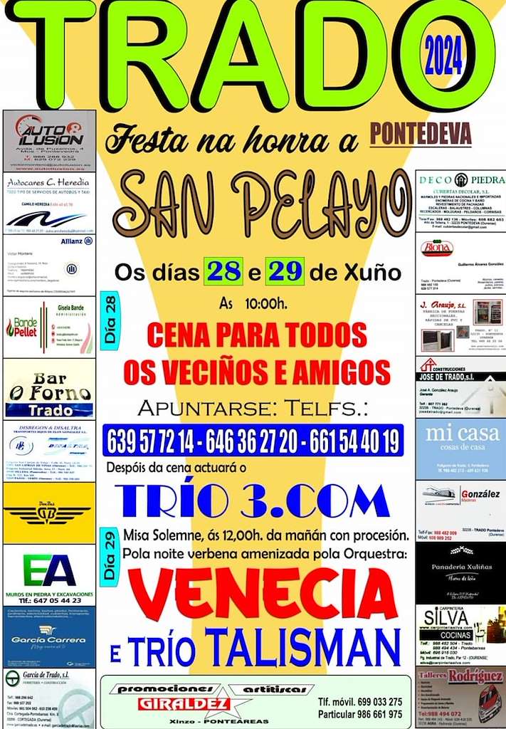 San Pelayo de Trado en Pontedeva