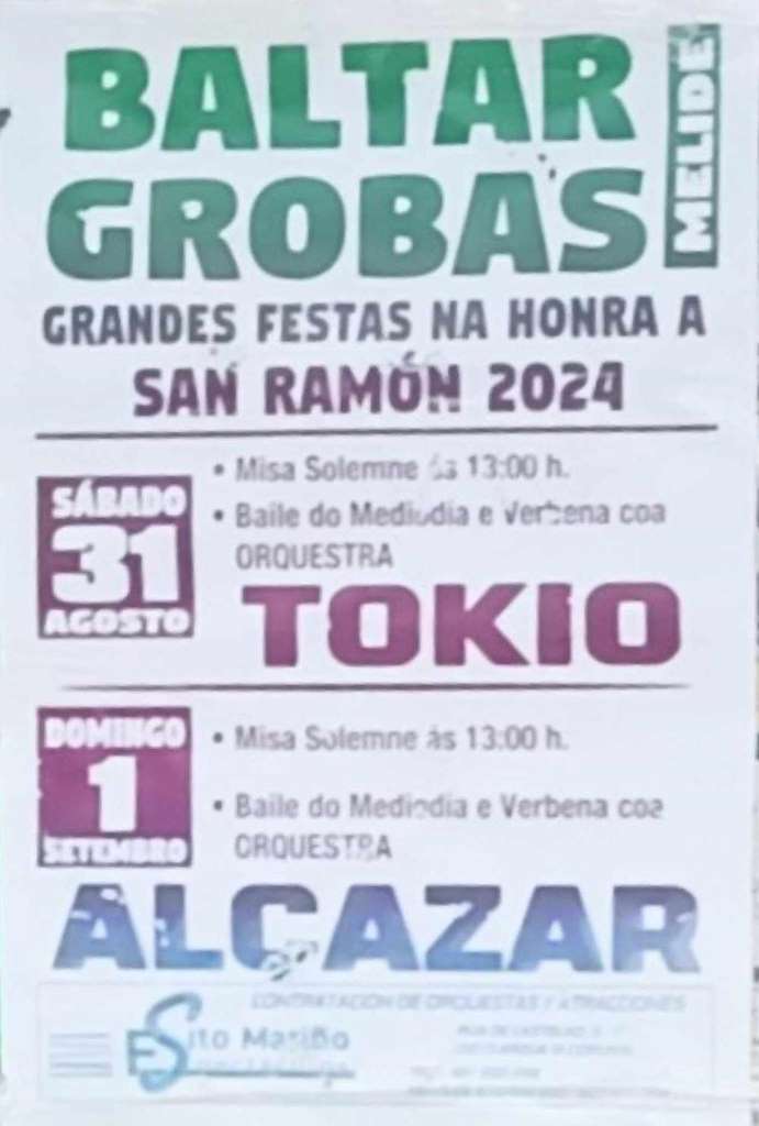 San Ramón de Baltar y Grobas en Melide