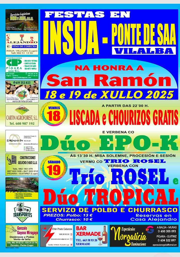 San Ramón de Insua (2025) en Vilalba