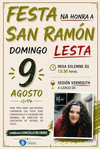 Fechas, información, programa, cartel, imágenes, mapa y ubicación de San Ramón de Lesta (2026)  en  Ordes