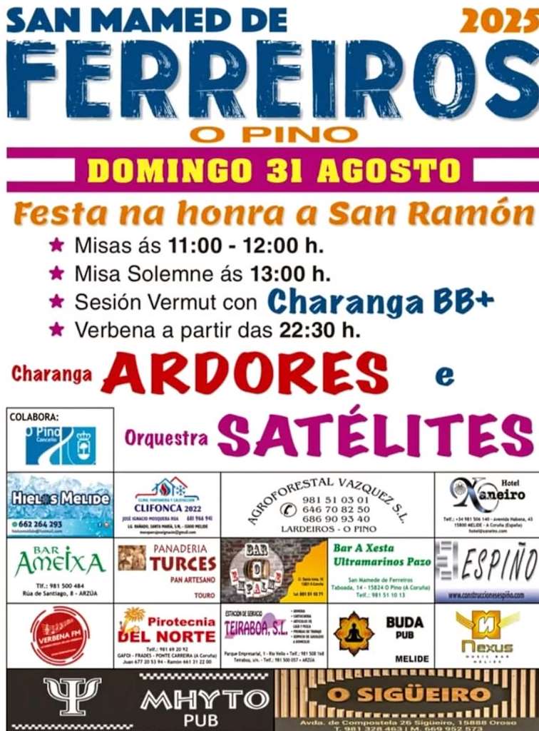 San Ramón de San Mamed de Ferreiros (2025) en O Pino