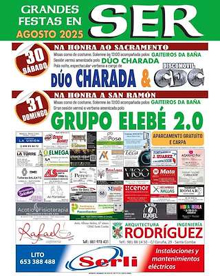 Fechas, información, programa, cartel, imágenes, mapa y ubicación de San Ramón de Ser  en  Santa Comba