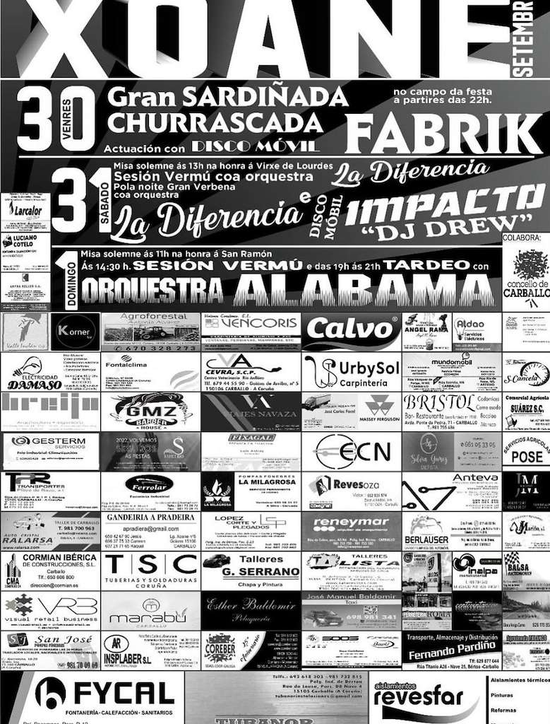 San Ramón de Xoane (2023) en Carballo