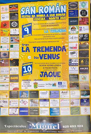Fechas, información, programa, cartel, imágenes, mapa y ubicación de San Román  en  Cedeira