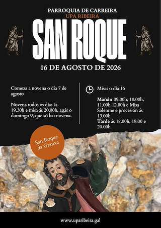 Fechas, información, programa, cartel, imágenes, mapa y ubicación de San Roque da Granxa (2026) en Ribeira