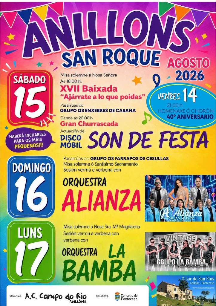 San Roque de Anllóns  (2026) en Ponteceso