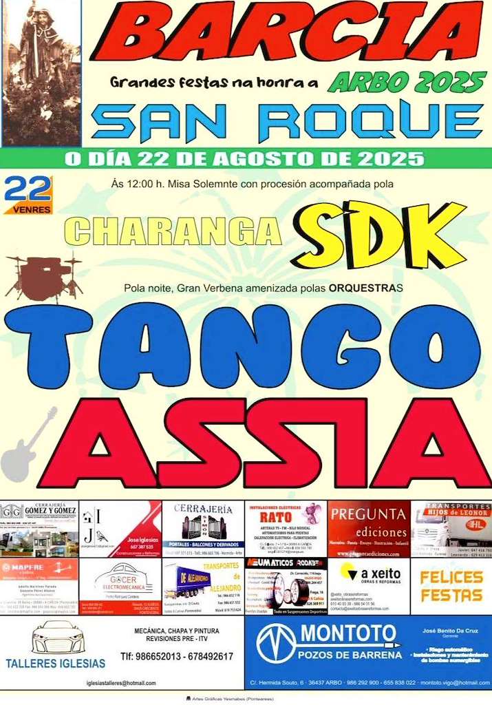 San Roque de Barcia en Arbo