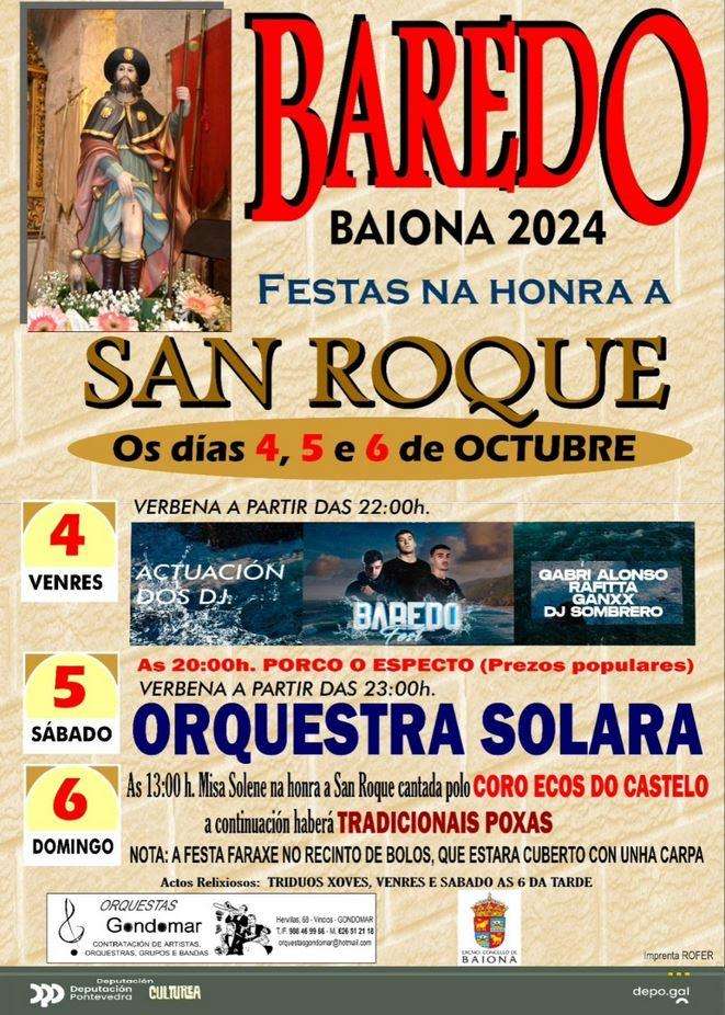 San Roque de Baredo en Baiona