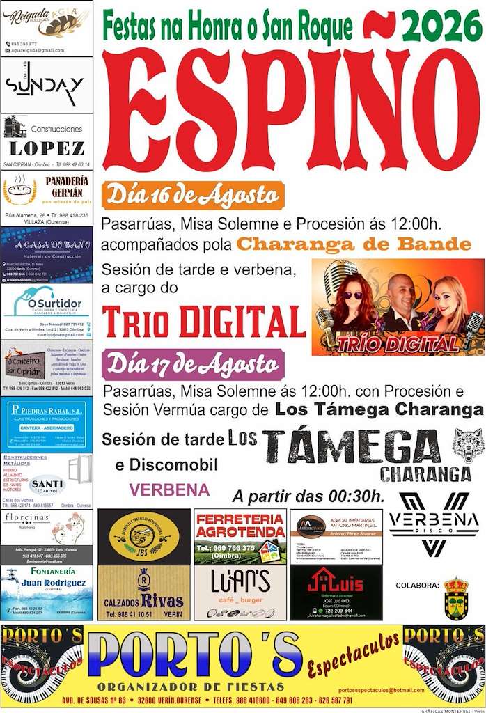 San Roque de Espiño (2026) en Oímbra