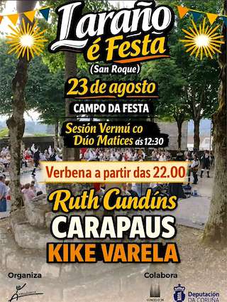 Fechas, información, programa, cartel, imágenes, mapa y ubicación de San Roque de Laraño (2026)  en  Santiago de Compostela