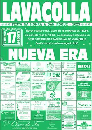 Fechas, información, programa, cartel, imágenes, mapa y ubicación de San Roque de Lavacolla  en  Santiago de Compostela