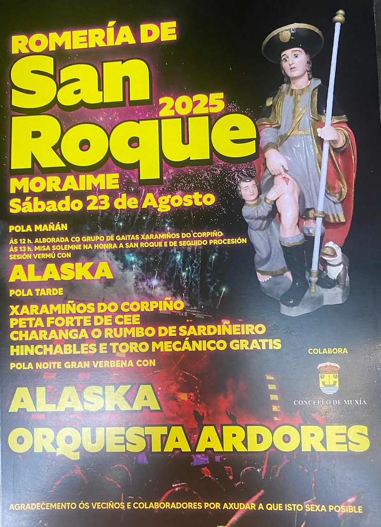 San Roque de Moraime (2025) en Muxía