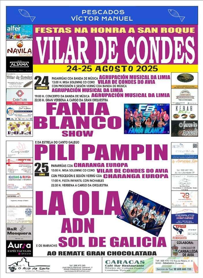 San Roque de Vilar de Condes (2025) en Carballeda de Avia