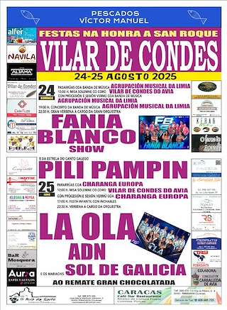 Fechas, información, programa, cartel, imágenes, mapa y ubicación de San Roque de Vilar de Condes  en  Carballeda de Avia