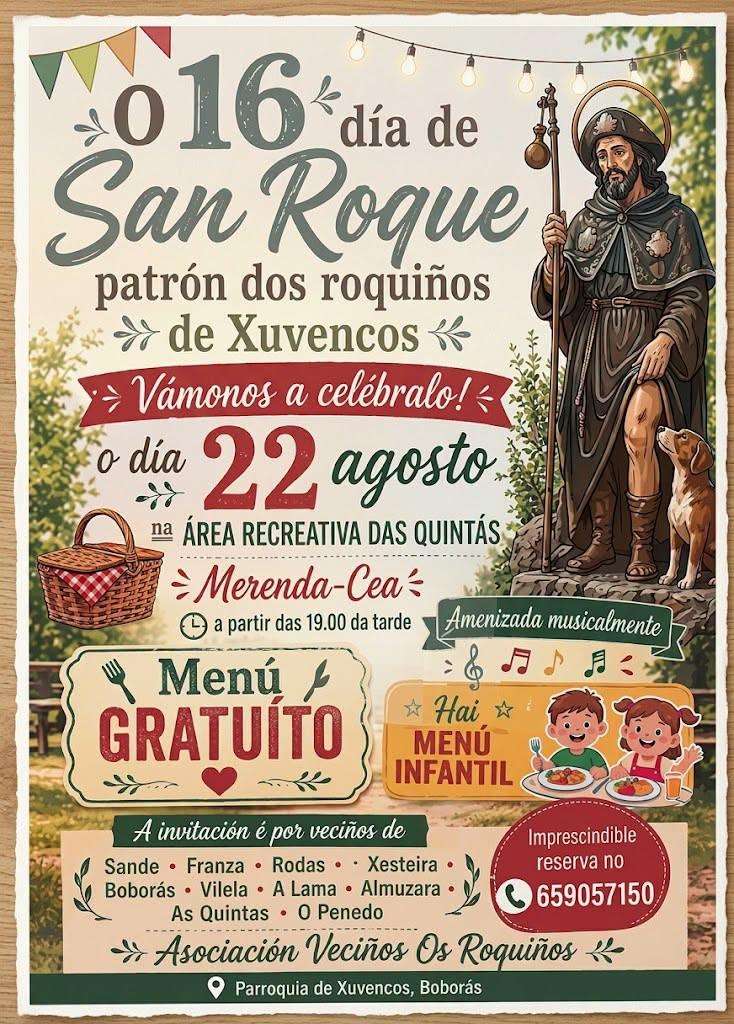 San Roque de Xuvencos (2026) en Boborás