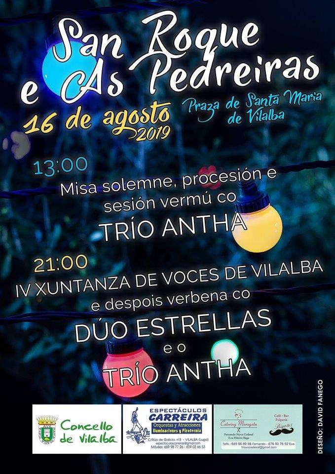 San Roque e as Pedreiras  en Vilalba