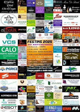 Fechas, información, programa, cartel, imágenes, mapa y ubicación de San Roque e Virxe das Dores de Entíns  en  Outes