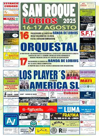 Fechas, información, programa, cartel, imágenes, mapa y ubicación de San Roque  en  Lobios
