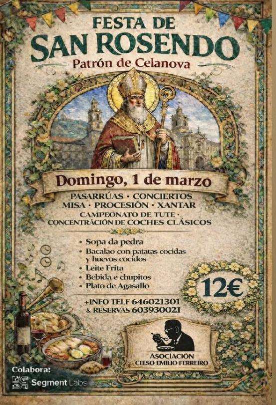 San Rosendo (2026) en Celanova