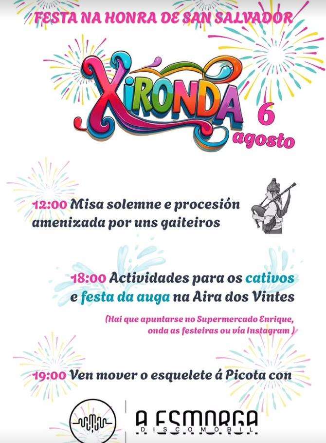 San Salvador de Xironda en Cualedro